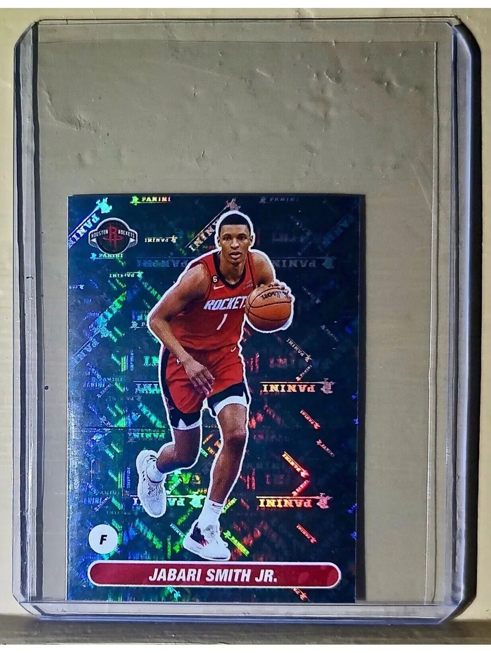 2023-24 Jabari Smith Jr. Panini NBA Basketball #335 Sticker Houston Rockets